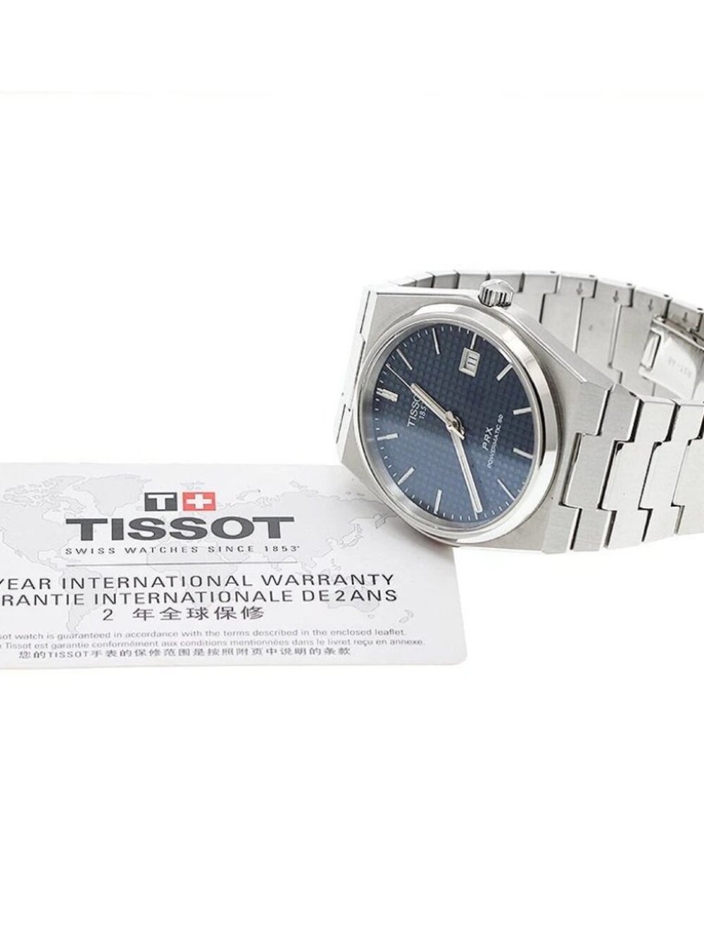 TISSOT PRX T137.407.11.041.00 Date Navy Dial Automatic Men's Watch